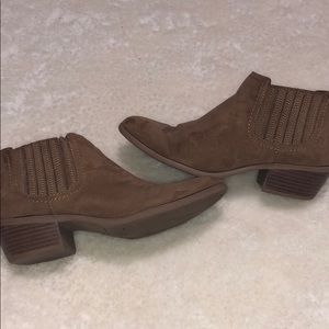 American Eagle and suede ankle booties